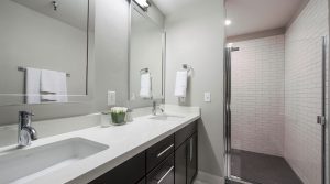 The Rice bathroom