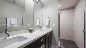 The Rice bathroom